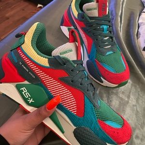 Multicolor puma sneakers